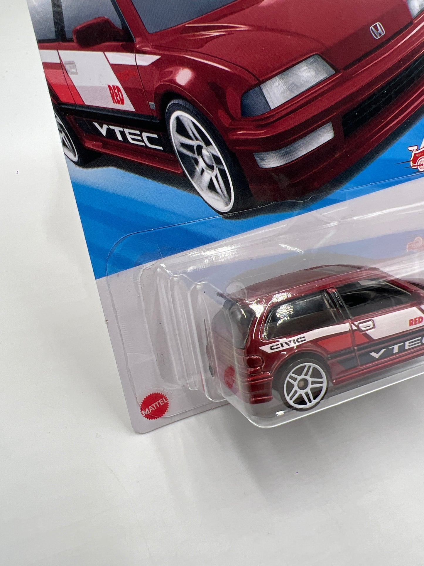 2025 Hot Wheels Target Red Edition #28 90 Honda Civic EF Red