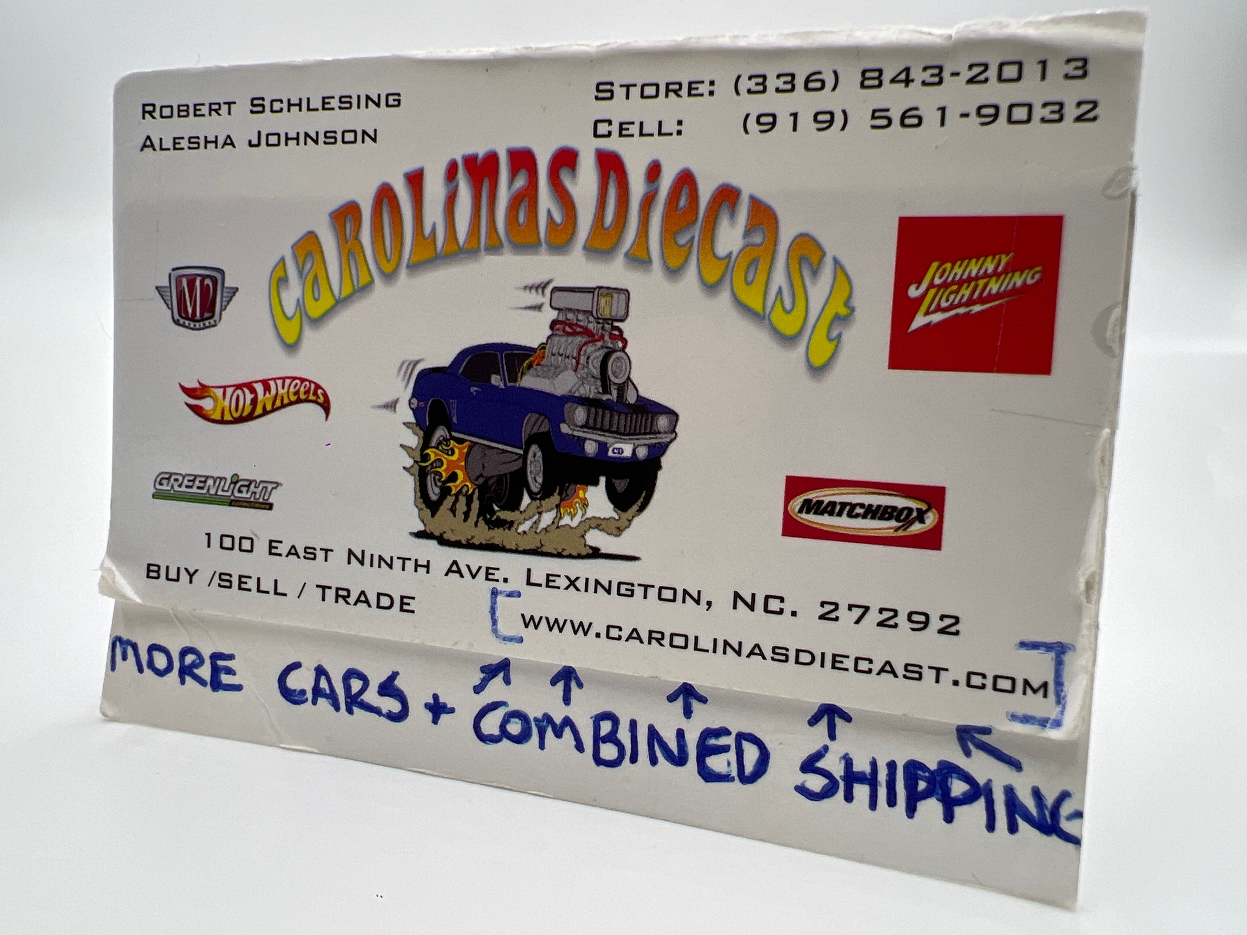 Monster Jam Mini Series 16 #735 Blue Thunder Clear Chase