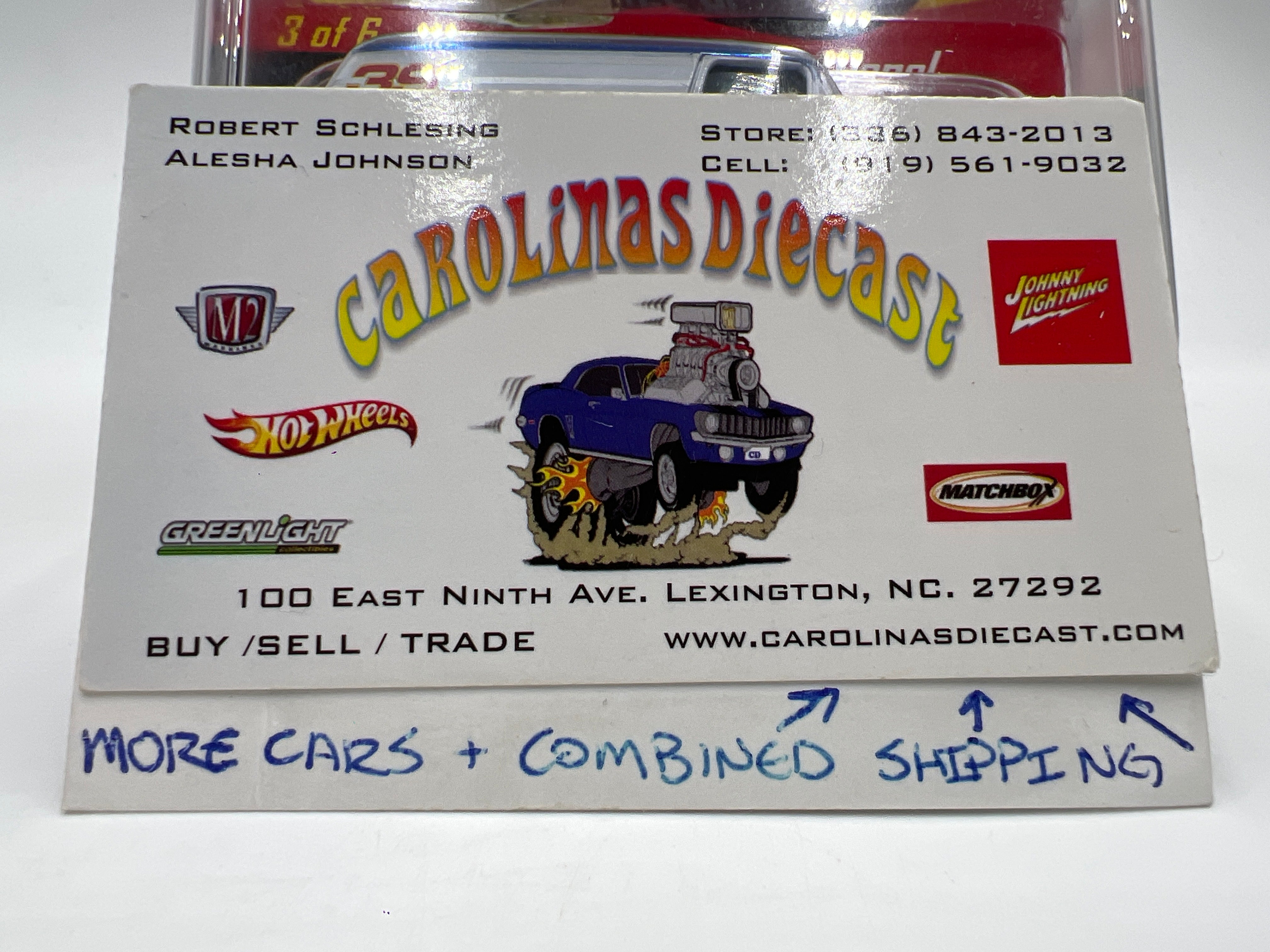 Hot Wheels RLC Real Riders Series 6 #4690/11000 55 Chevy Panel W