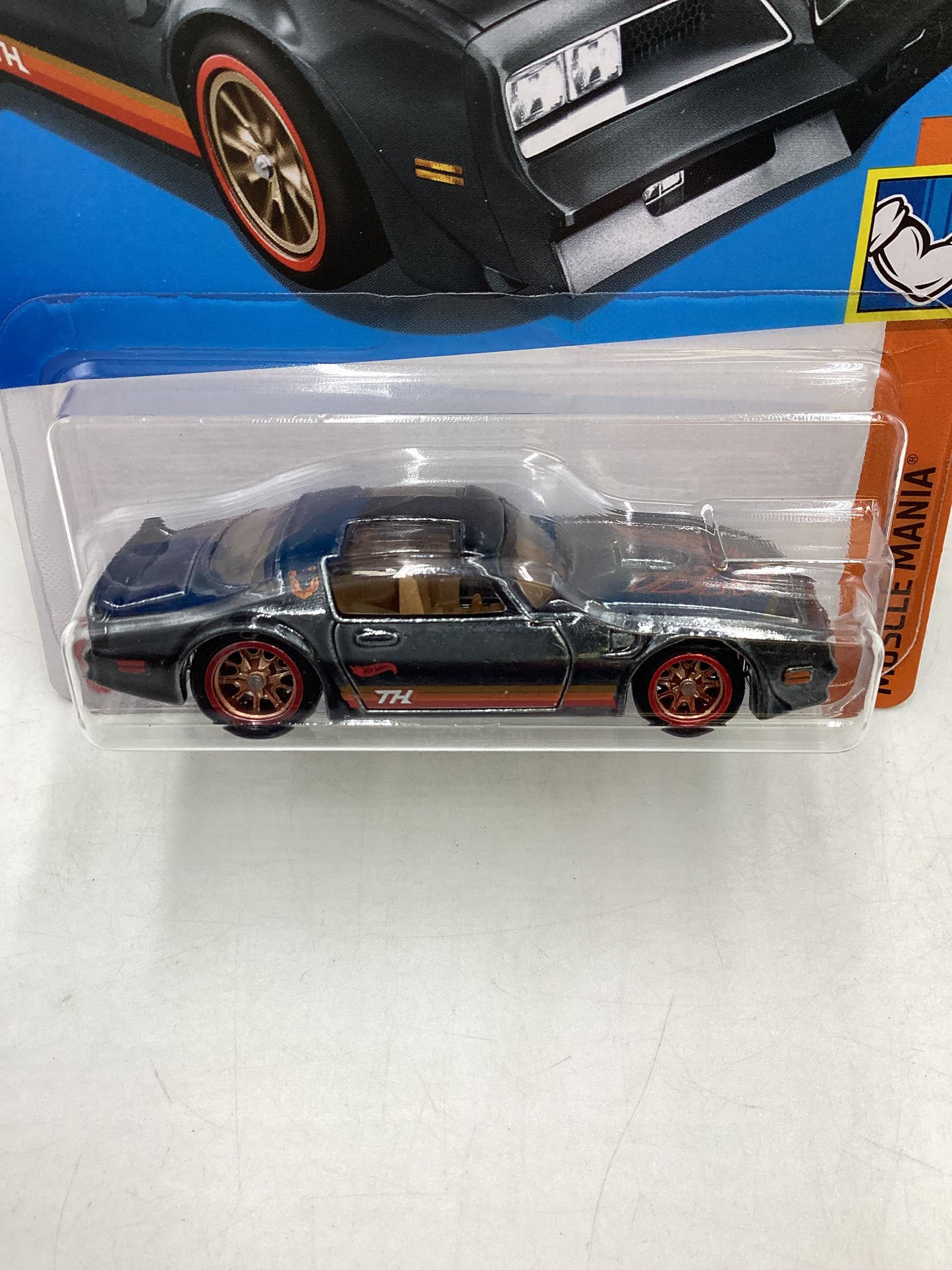 2024 Hot Wheels Super Treasure Hunt #206 77 Pontiac Firebird T/A with protector
