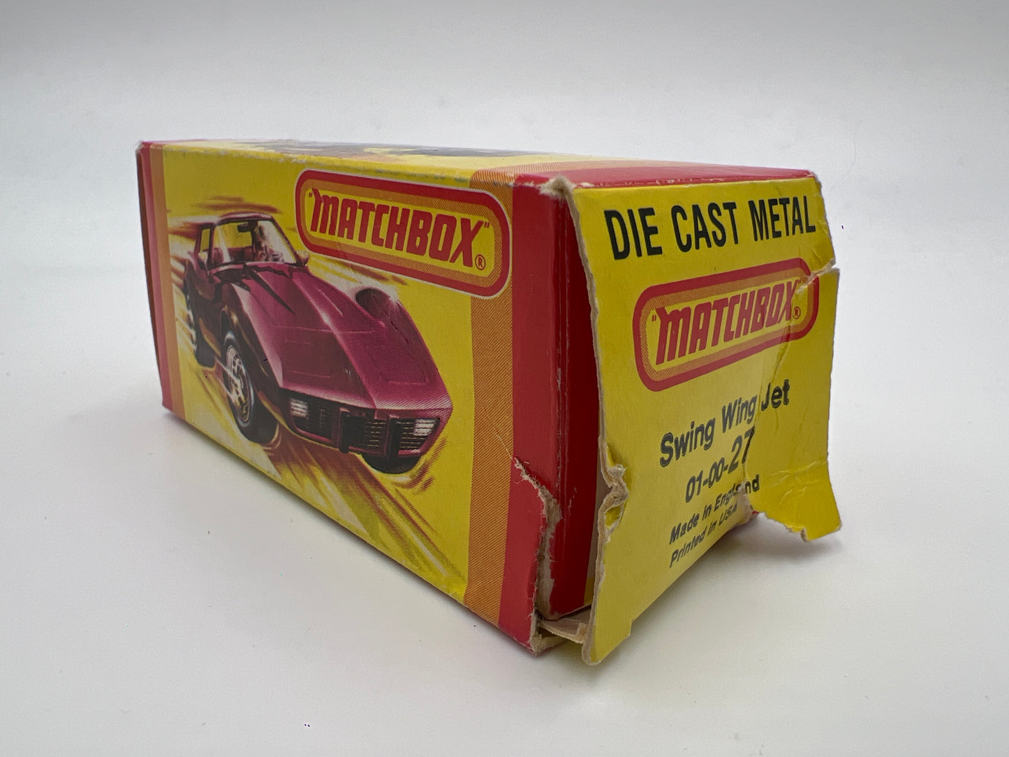 Matchbox #27 Swing Wing Jet W/Box Jet Set