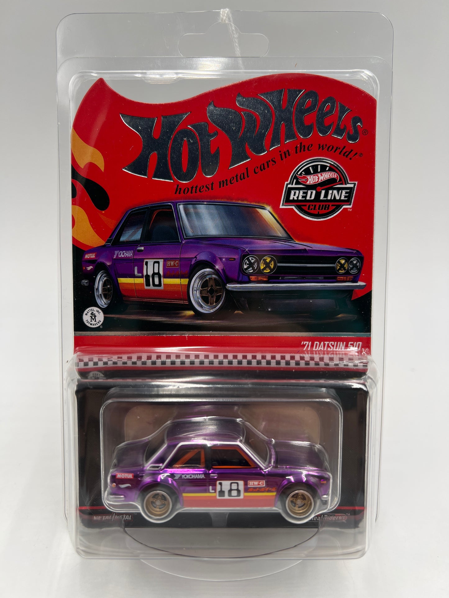 2026 Hot Wheels RLC Exclusive 71 Datsun 510 Purple W/Protector