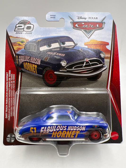 2026 Disney Pixar Cars 20 Years Dirt Track Fabulous Hudson Hornet