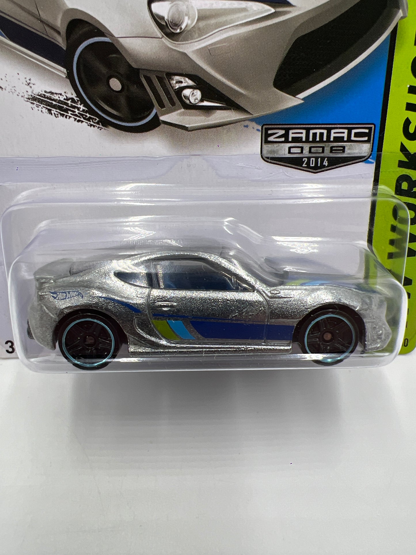 2014 Hot Wheels Walmart Exclusive Zamac 8 #227 Scion FR-S see description card not perfect 146C