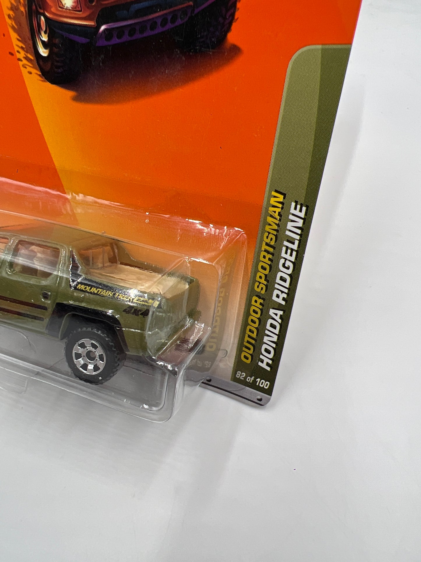 Matchbox Outdoor Sportsman #82 Honda Ridgeline Green 216D