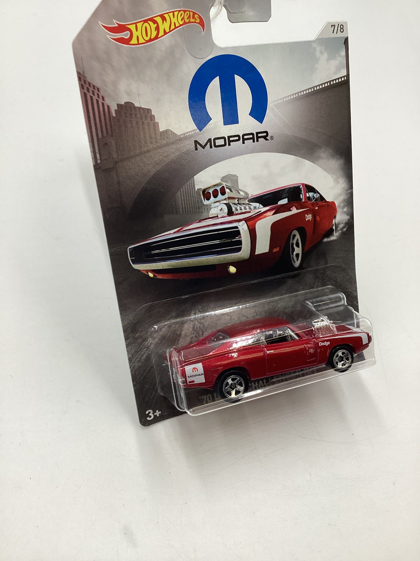 Hot wheels Exclusive Mopar Series #7 70 Dodge Challenger (Charger Misprint) R/T Red