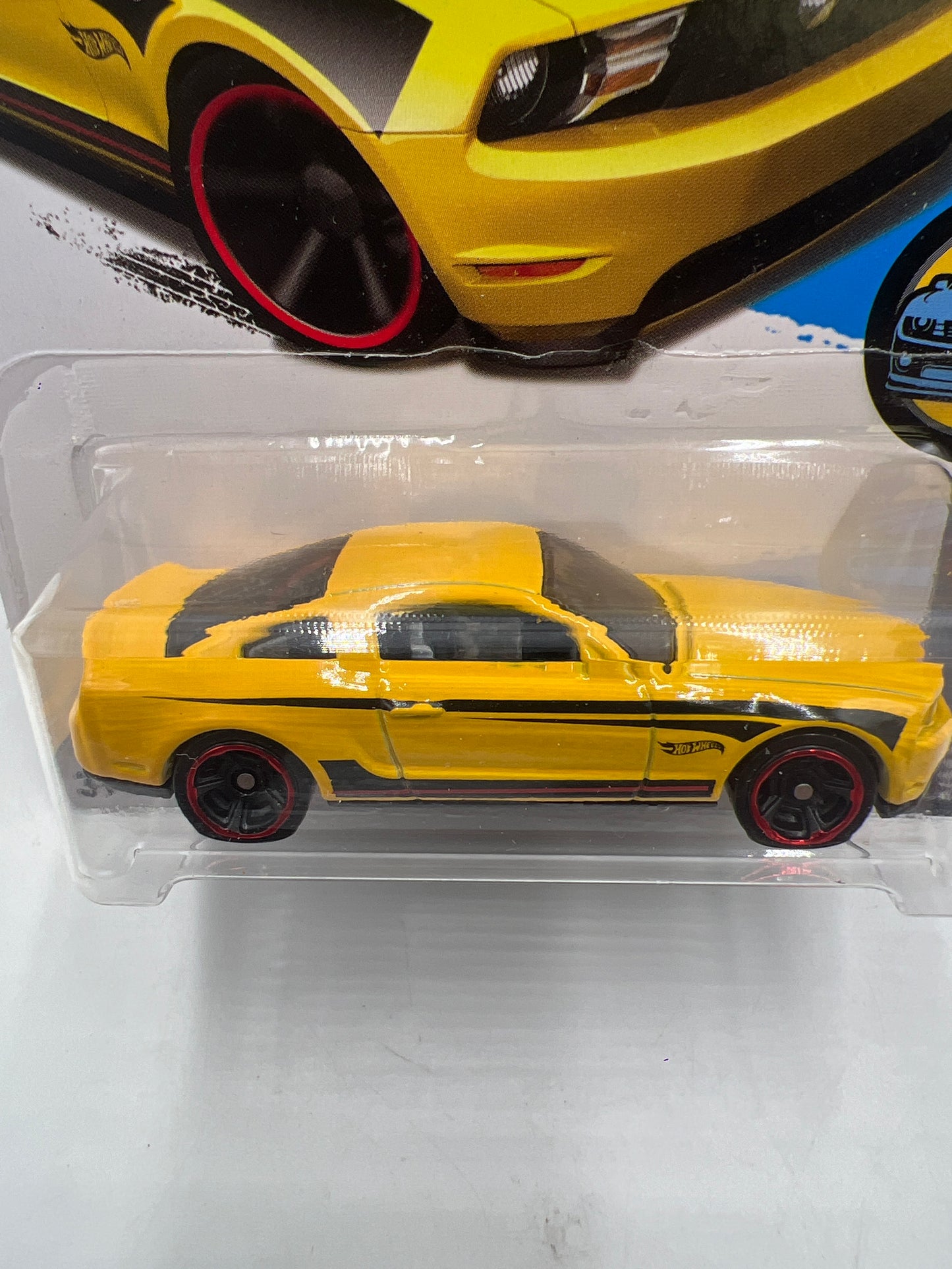 2016 Hot Wheels Mild to Wild #60 2010 Ford Mustang GT Yellow 32D