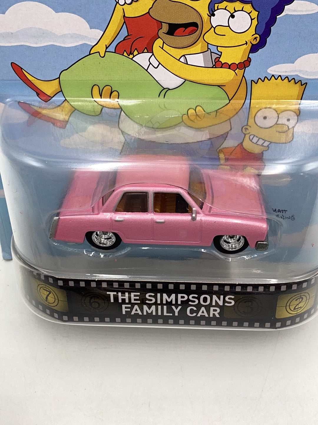 Hot wheels retro entertainment The Simpsons Family Car W/Protector