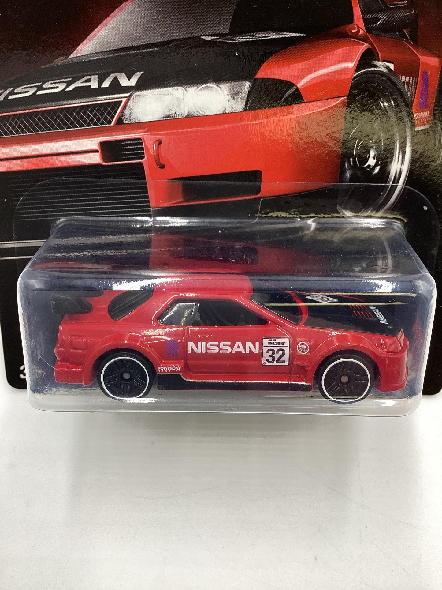 Hot Wheels Gran Turismo #1 Nissan Skyline GT-R R32 Red 156A