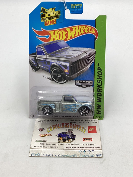 2014 Hot Wheels Zamac #11 Custom 69 Chevy Pickup #217 147E