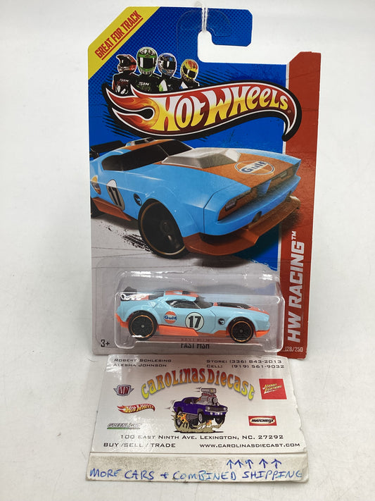 Hot Wheels 2013 Treasure Hunt Fast Fish Gulf Blue #128 277A