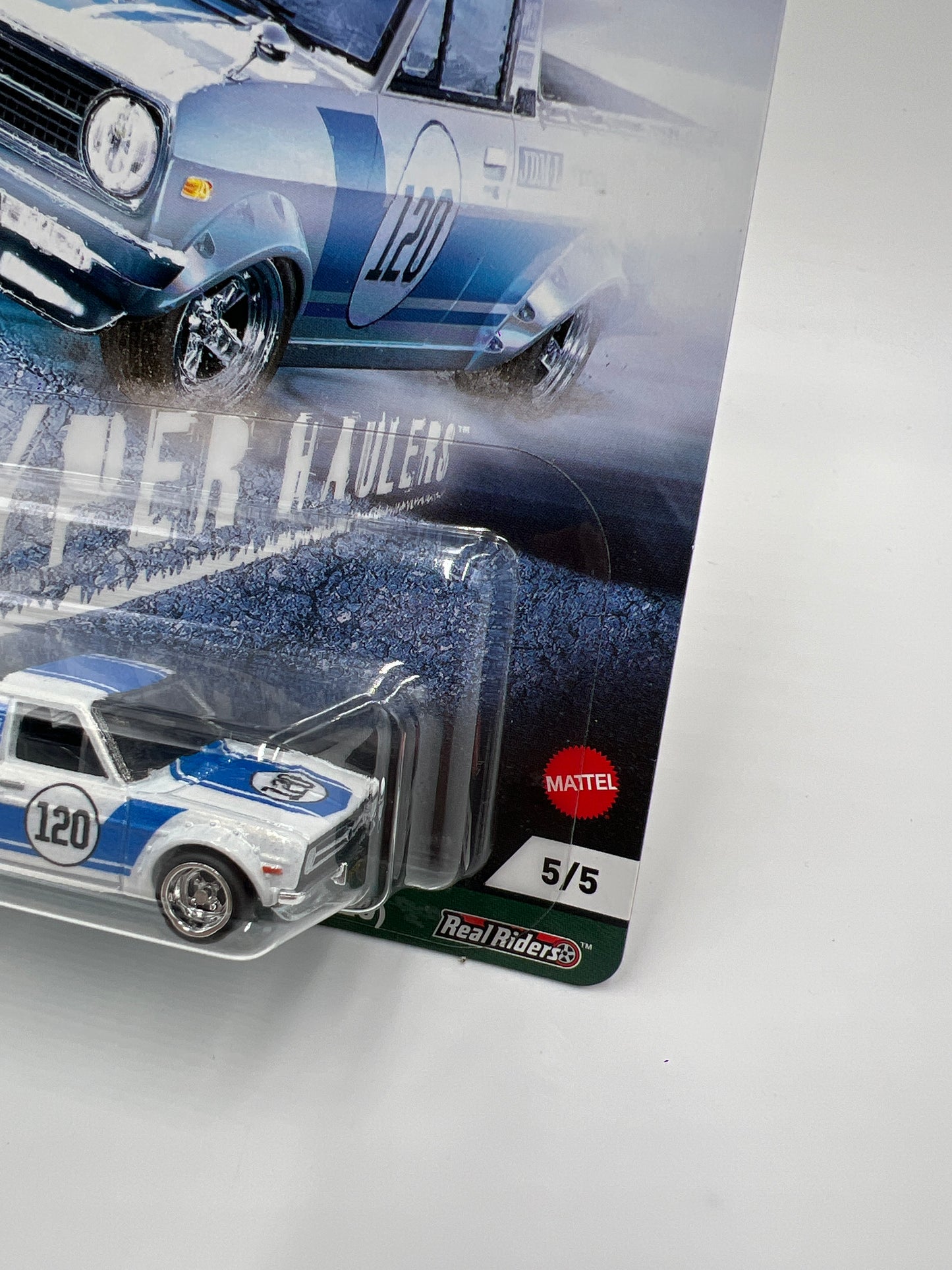 Hot Wheels Premium Hyper Haulers #5 75 Datsun Sunny Truck B120 White    242A