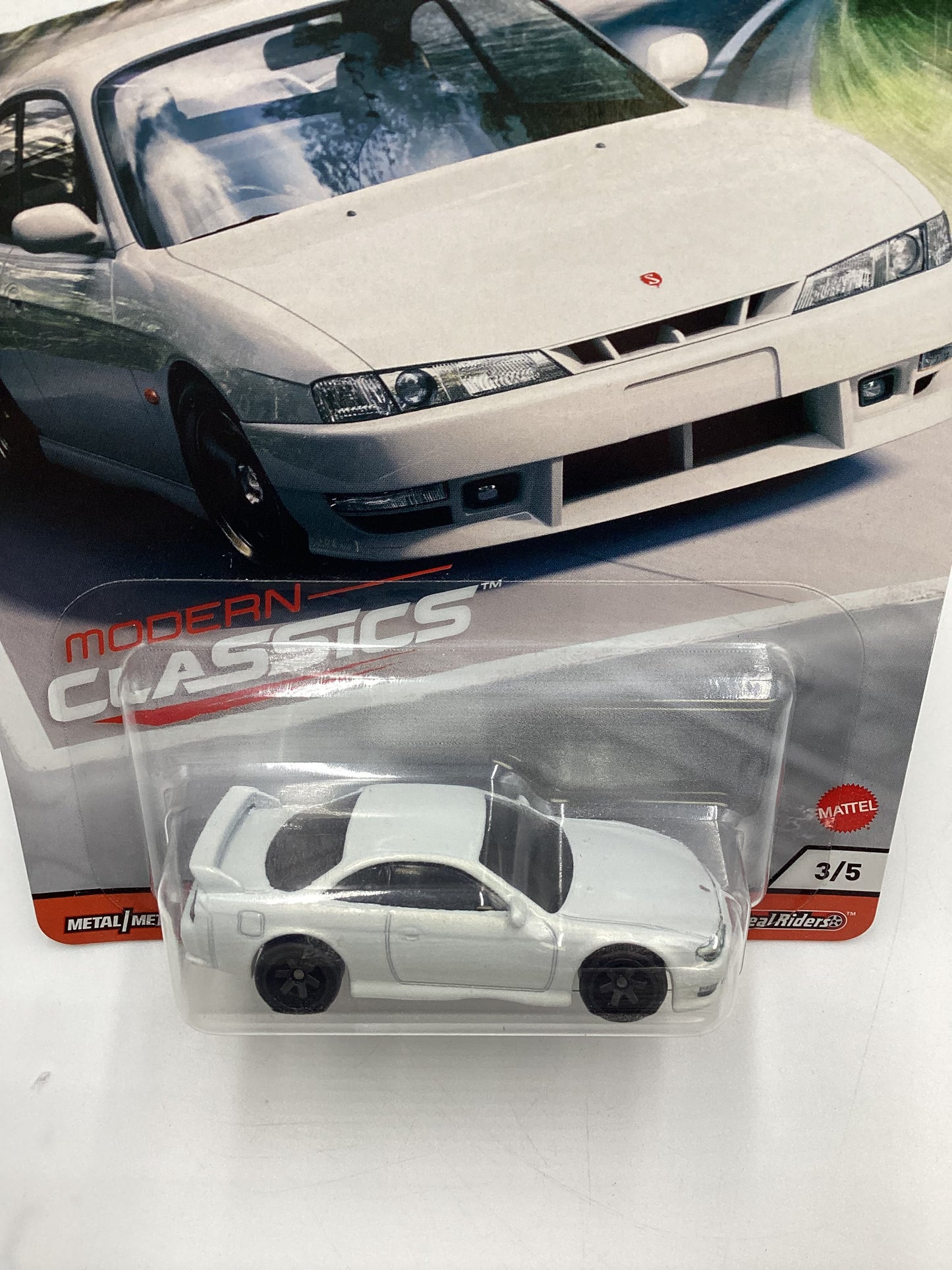 Hot Wheels Premium Car Culture Modern Classics #3 Nissan Silvia S14 White 254A