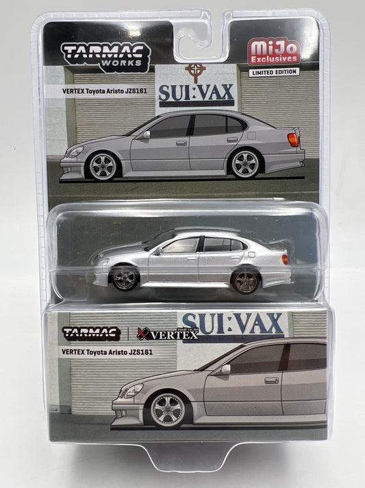 Tarmac Works Mijo Exclusives #81 VERTEX Toyota Aristo JZS161 Silver 238H