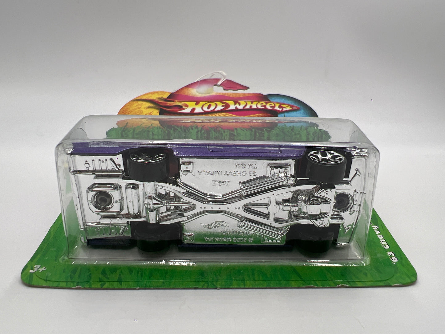 2009 Hot Wheels Easter Eggsclusives 63 Chevy Impala Purple 150C