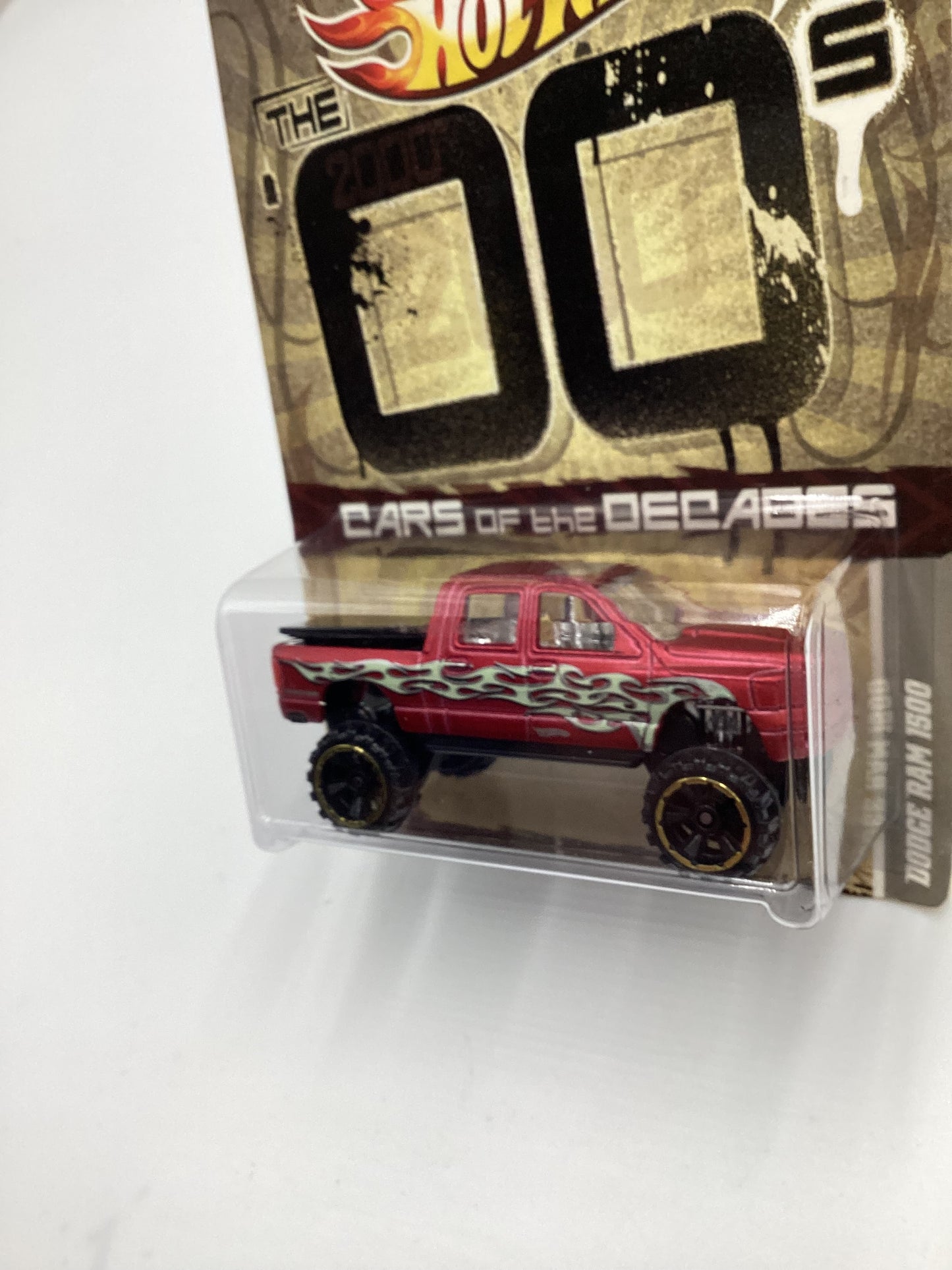 2011 Hot Wheels Cars of the Decades The 00s #30 Dodge Ram 1500 Satin Red 157C