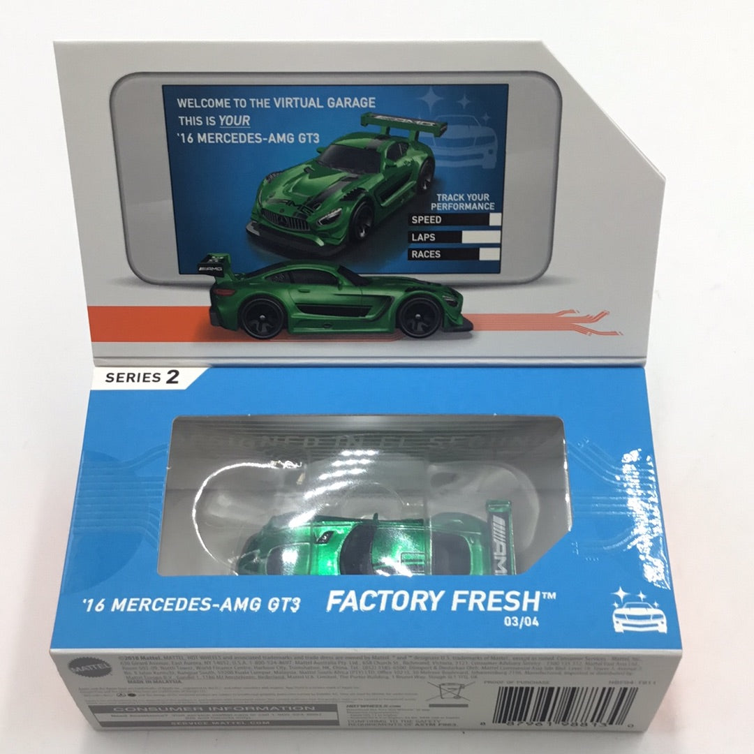 Hot Wheels ID 16 Mercedes-AMG GT3 series 2