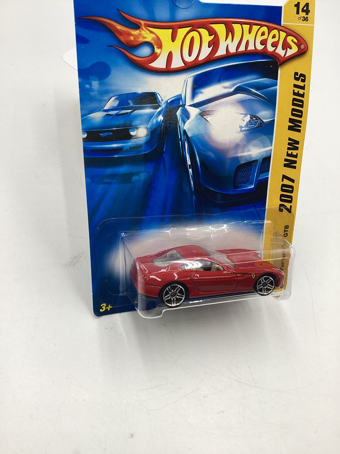 2007 Hot Wheels New Models #14 Ferrari 599 GTB Red SR