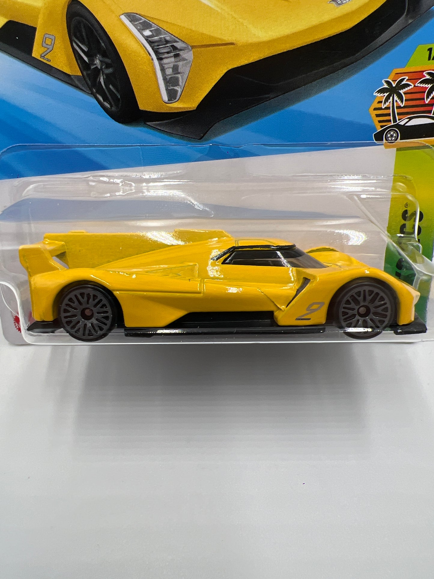 2025 Hot Wheels D Case #99 Cadillac Project GTP Hypercar Yellow 56C