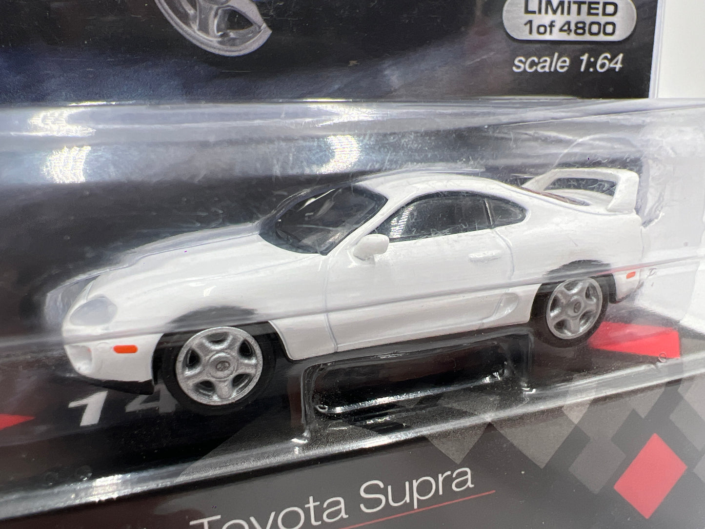 Mini GT Mijo Exclusives #14 Toyota Supra White USA Exclusive