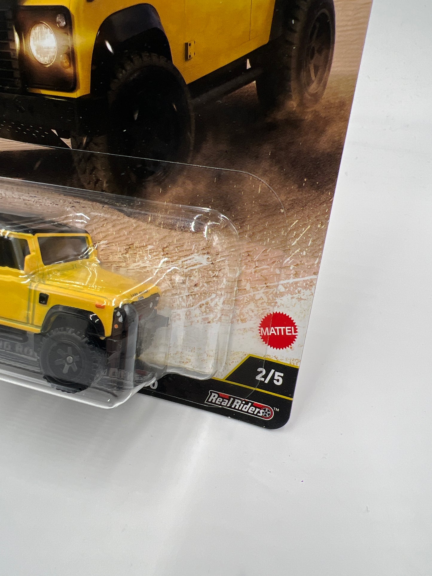 2025 Hot Wheels Car Culture HW Off Road #2 Land Rover Defender 90 Yellow 253B