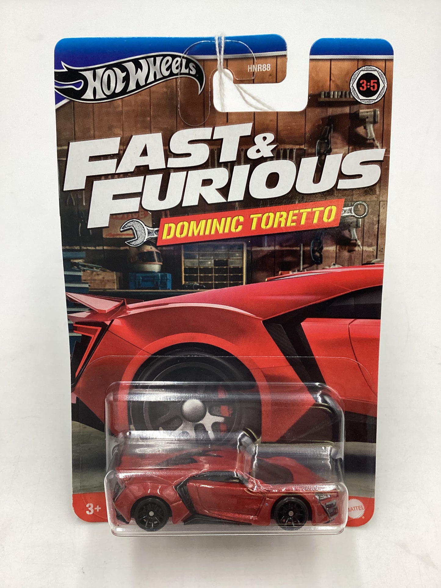 Hot wheels Fast and furious Dominic Toretto #3 W Motors Lykan Hypersport 72D