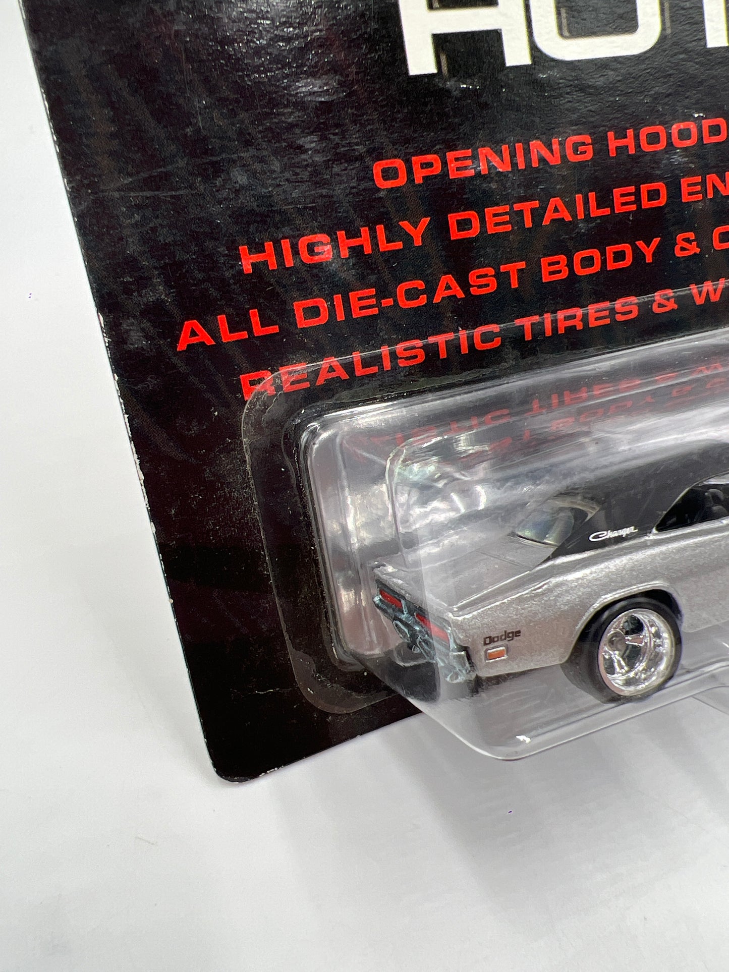Hot Wheels Premium Ultra Hots 69 Dodge Charger Silver SR