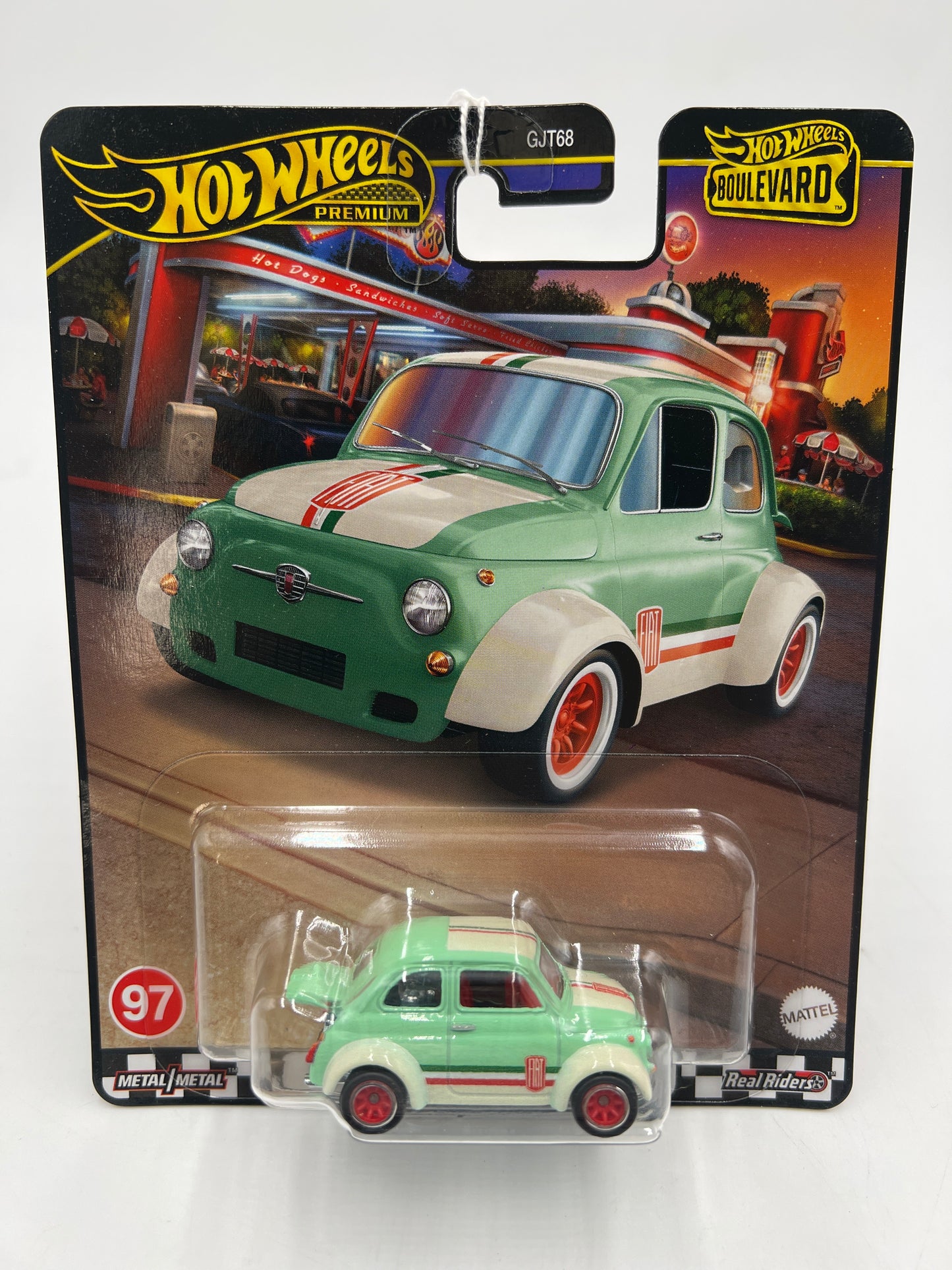 2024 Hot Wheels Boulevard Gold Label #97 60s Fiat 500 D Modificado 264D