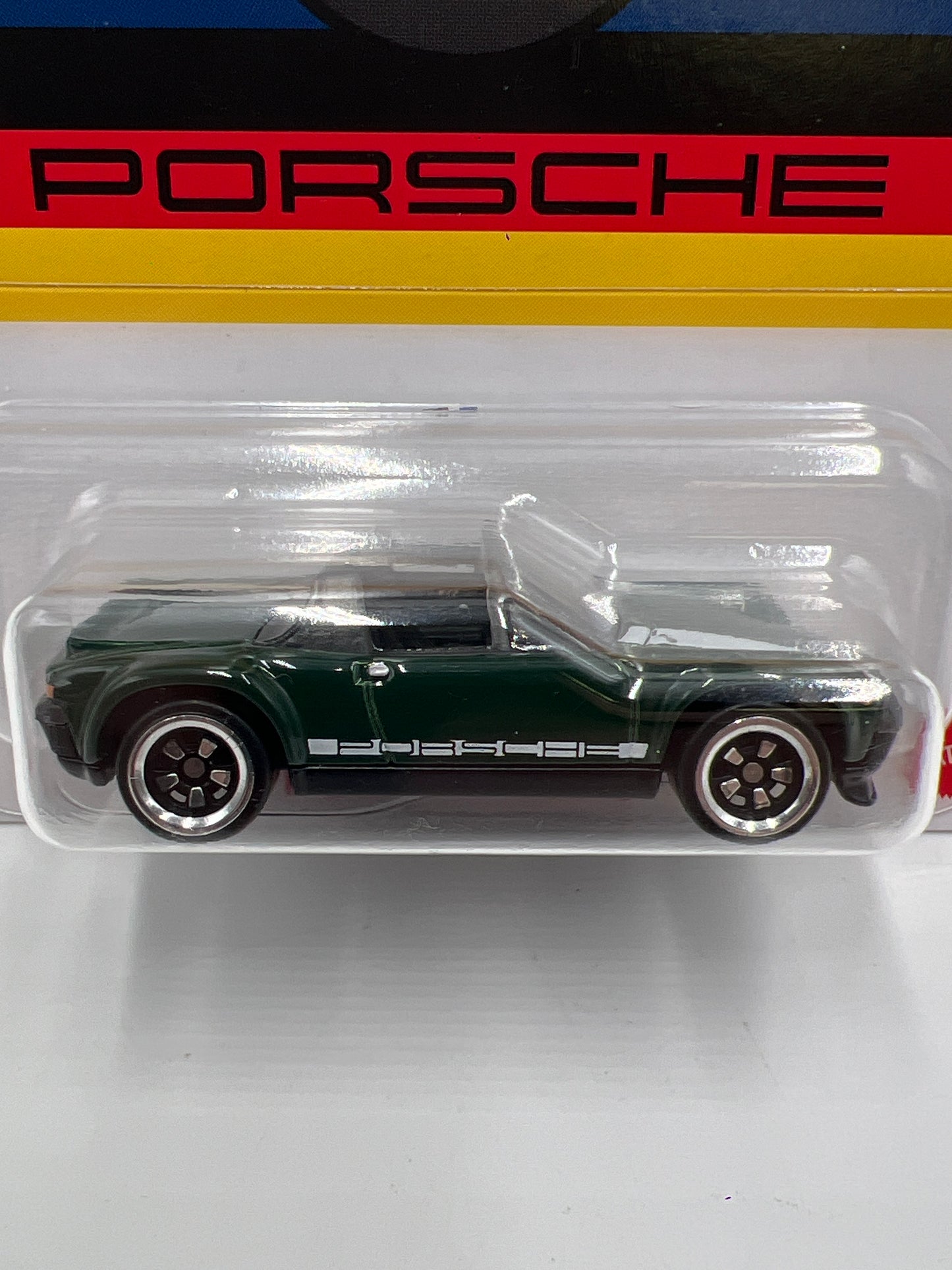 Hot Wheels Walmart Exclusive CHASE Porsche Series #6 Porsche 914-6 Green W/Protector