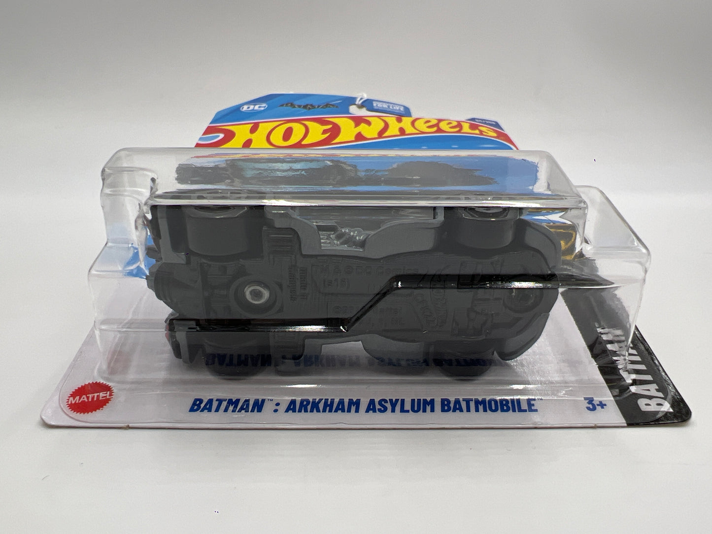 2025 Hot Wheels L Case Batman #54 Batman Arkham Asylum Batmobile Black 118D