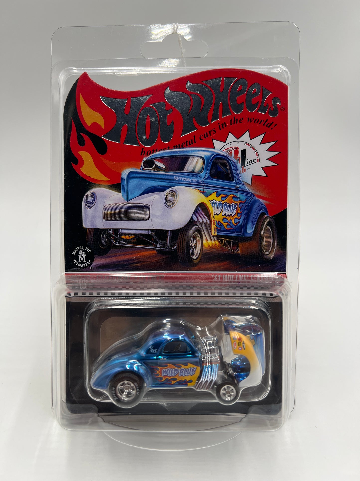2020 Hot Wheels RLC sELECTIONs Series 41 Willys Gasser Blue W/Protector
