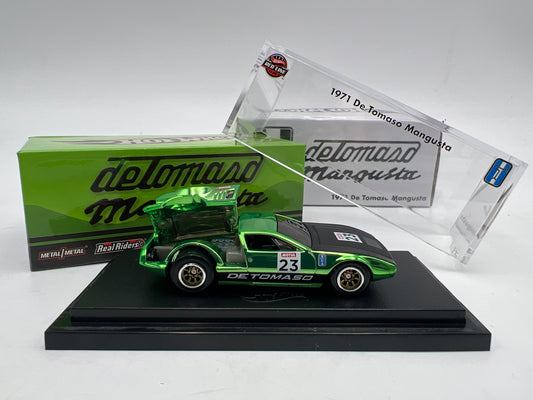 2023 Hot Wheels RLC 1971 De Tomaso Mangusta Green