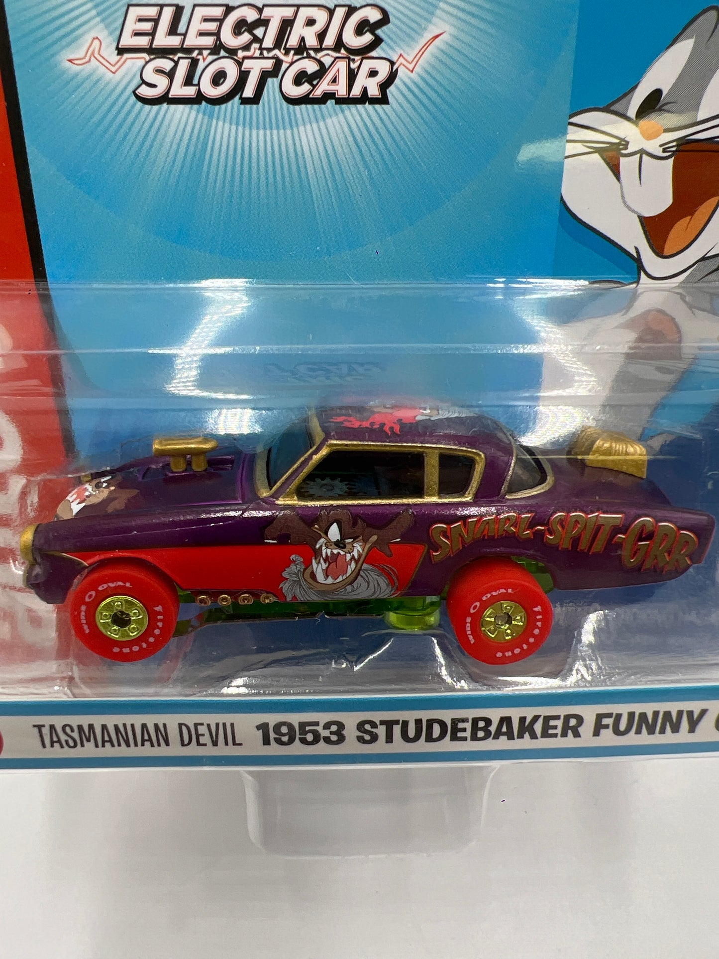 Auto World Thunderjet Ultra G Looney Tunes Tasmanian Devil 1953 Studebaker Funny Car Electric Slot Car 182C