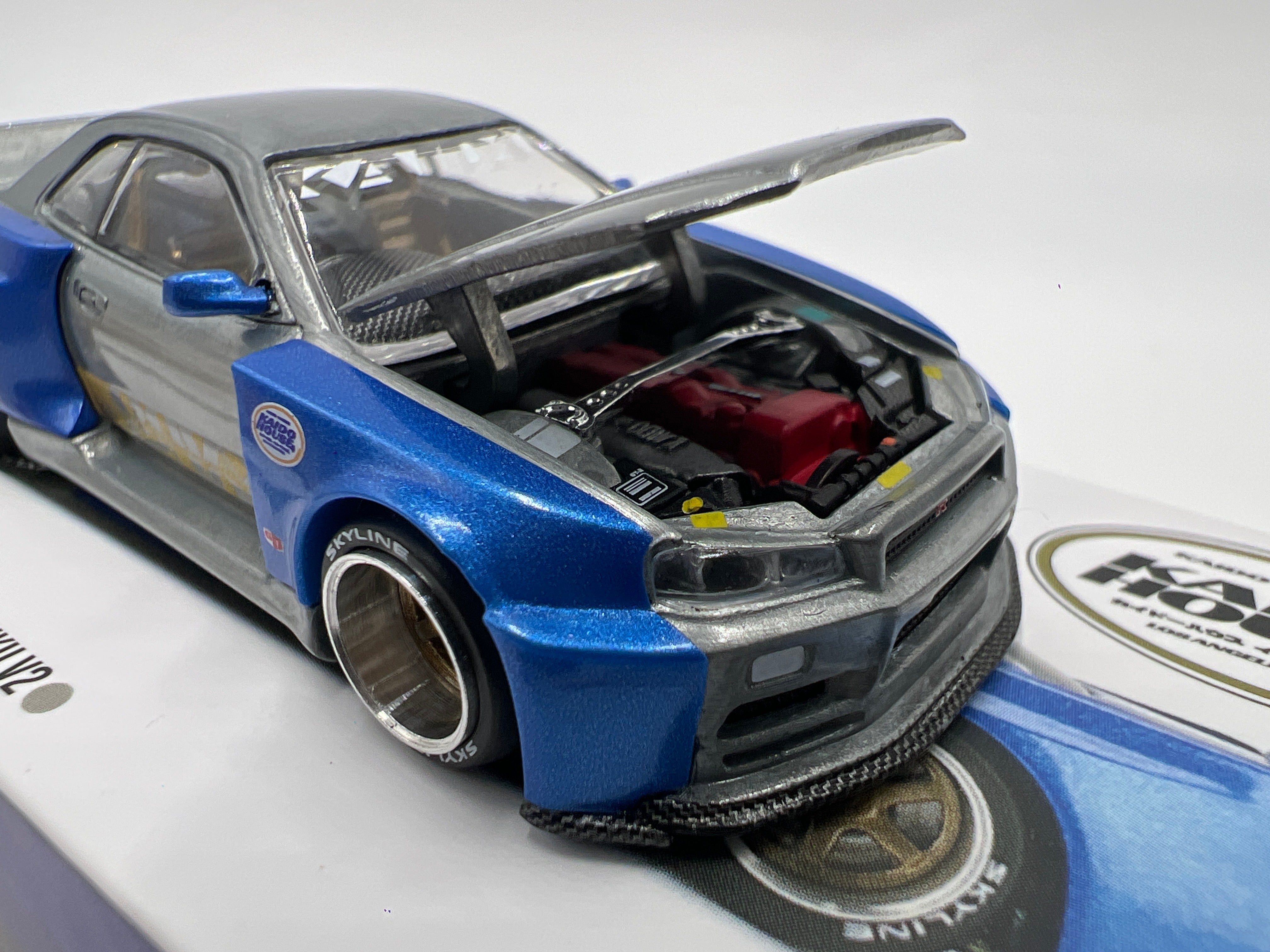 Mini GT Kaido House #158 CHASE Nissan Skyline GT-R R34 Kaido Works
