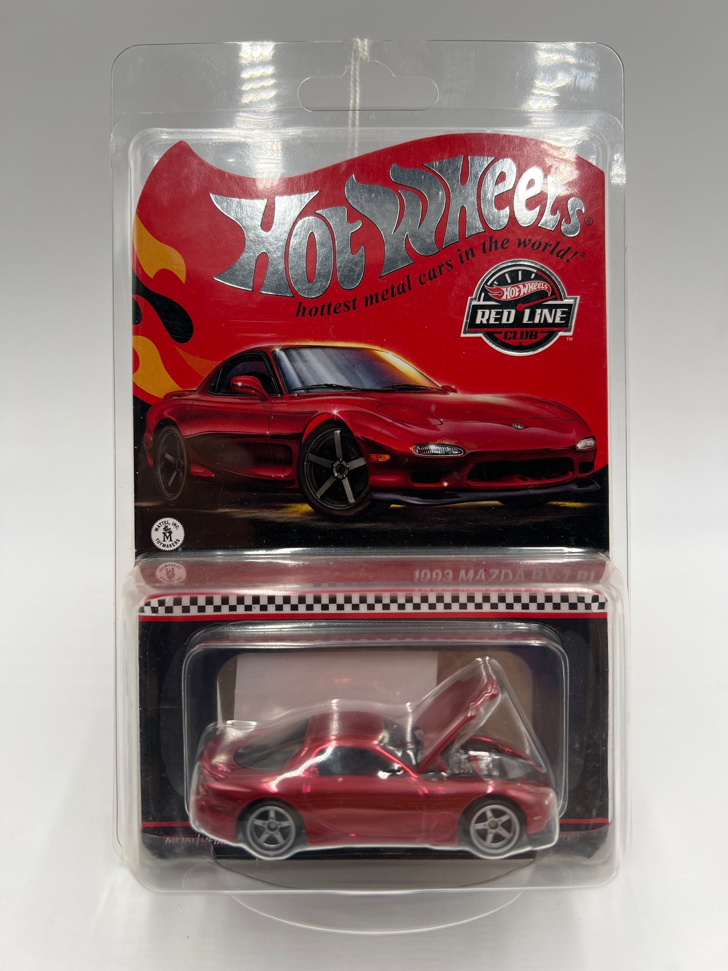 2024 Hot Wheels RLC 1993 Mazda RX-7 R1 Red W/Protector