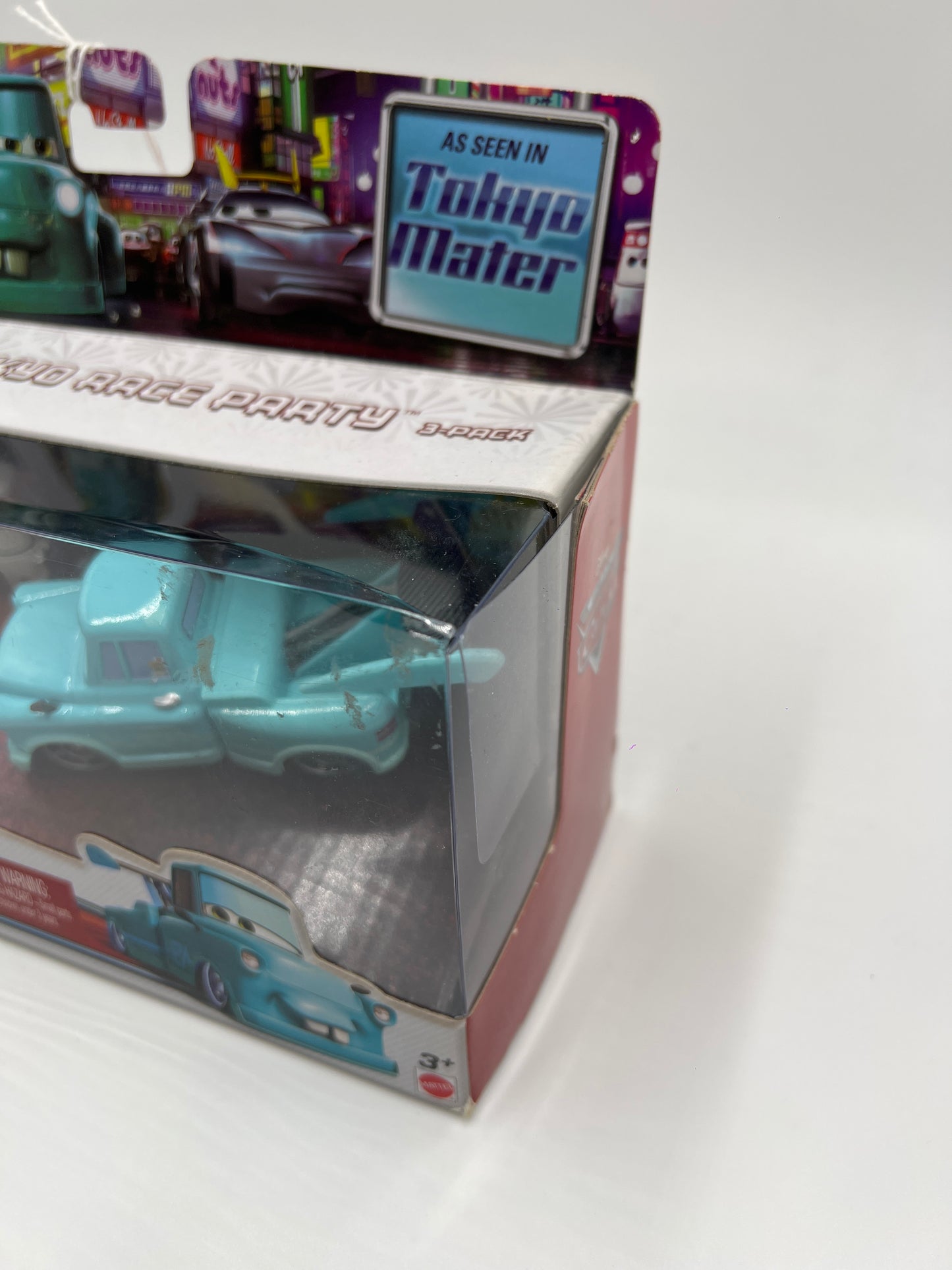 Disney Pixar The World of Cars Walmart Exclusive 3 Pack Tokyo Race Party VHTF