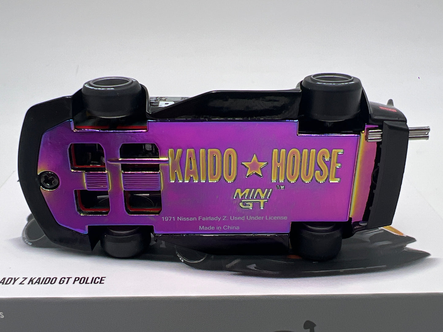 Mini GT Kaido House #208 CHASE Nissan Fairlady Z Kaido GT Police