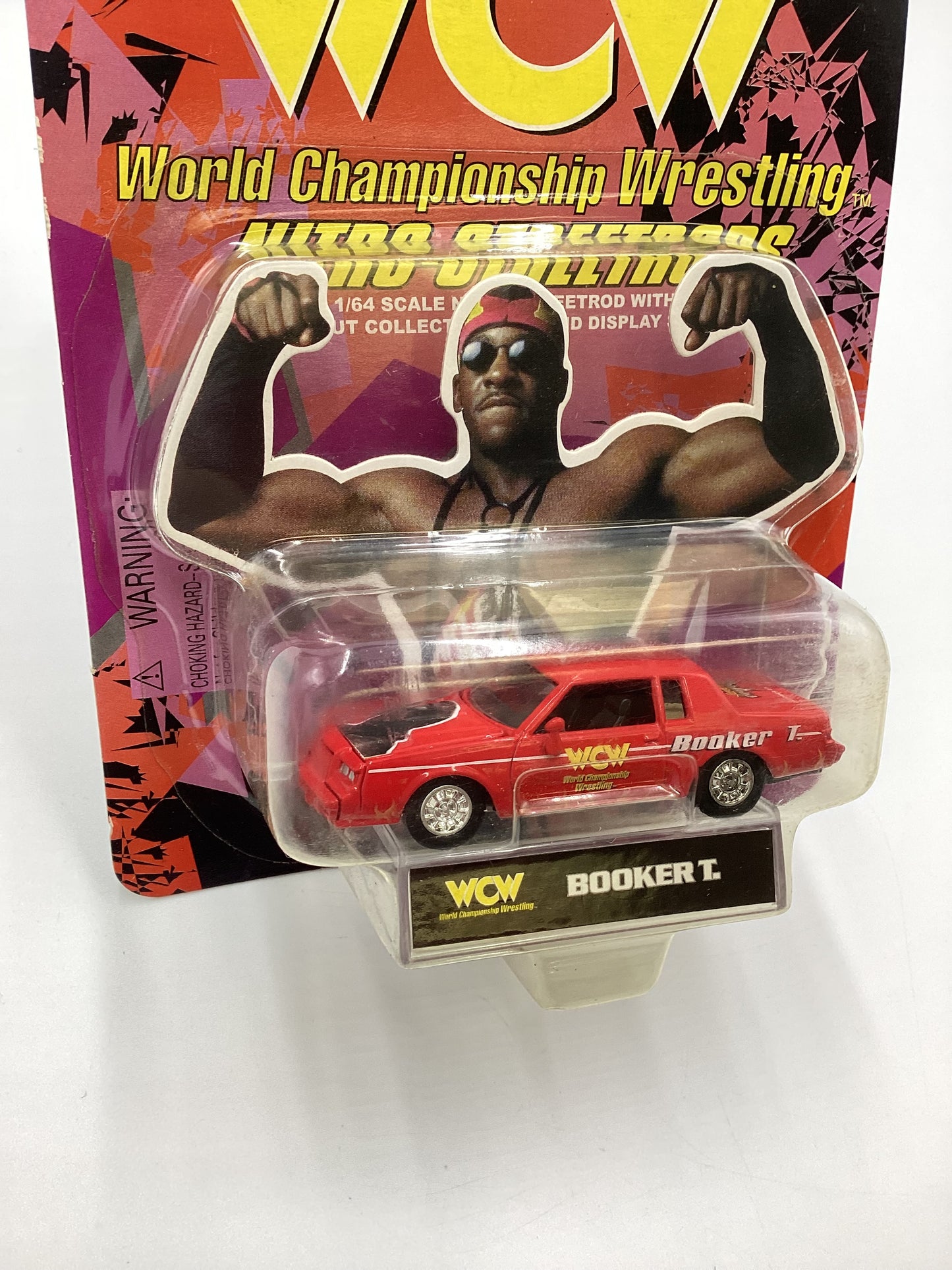 Racing Champions WCW Nitro Streetrods Booker T 1987 Buick Grand National Red SR