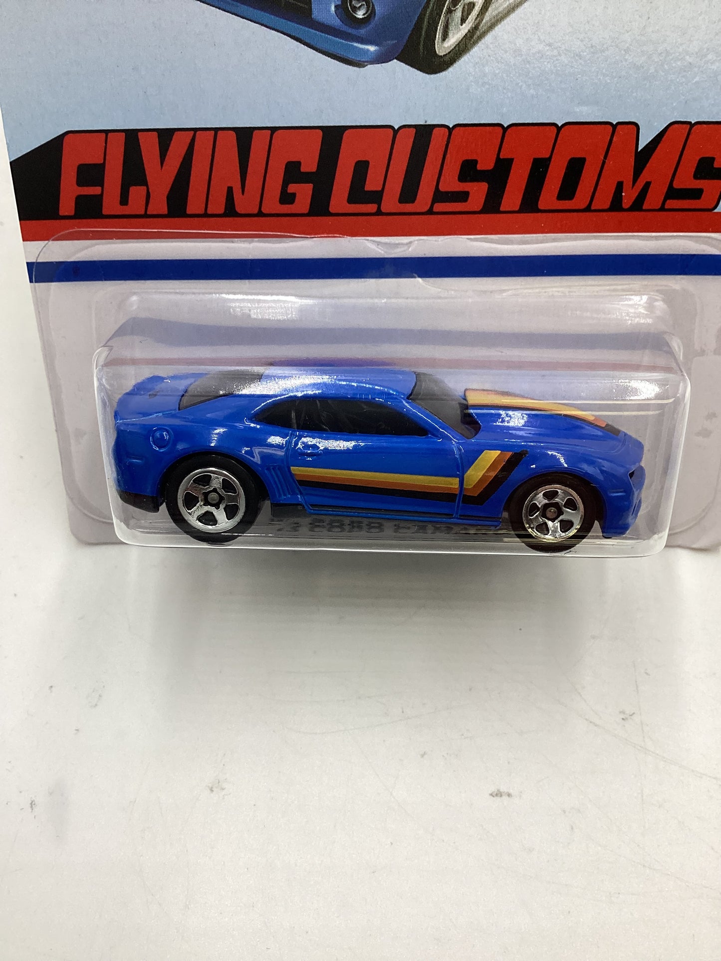 Hot Wheels Target Exclusive Flying Customs 13 Copo Camaro Blue