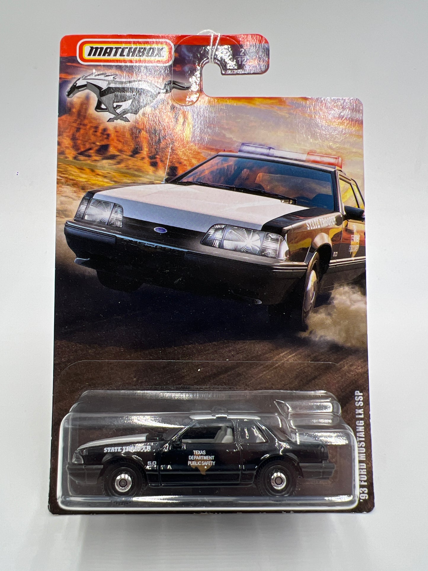 Matchbox Mustang Series #2 93 Ford Mustang LX SSP 153B