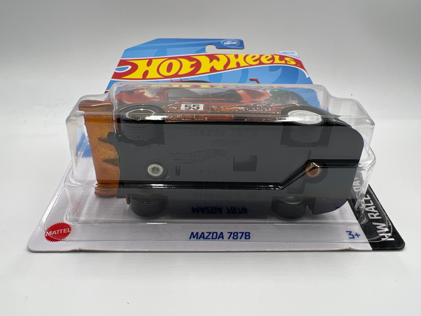 2024 Hot Wheels Super Treasure Hunt #144 Mazda 787B Orange W/Protector