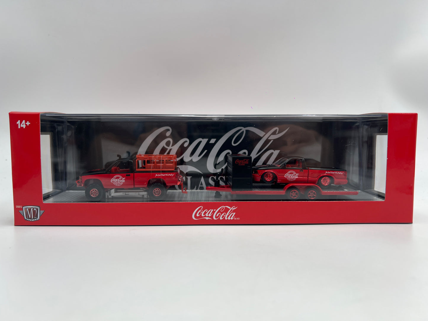 M2 Machines Haulers S03 Coca Cola CHASE 1998 GMC Sierra 1500 & 1995 GMC S15 Sonoma