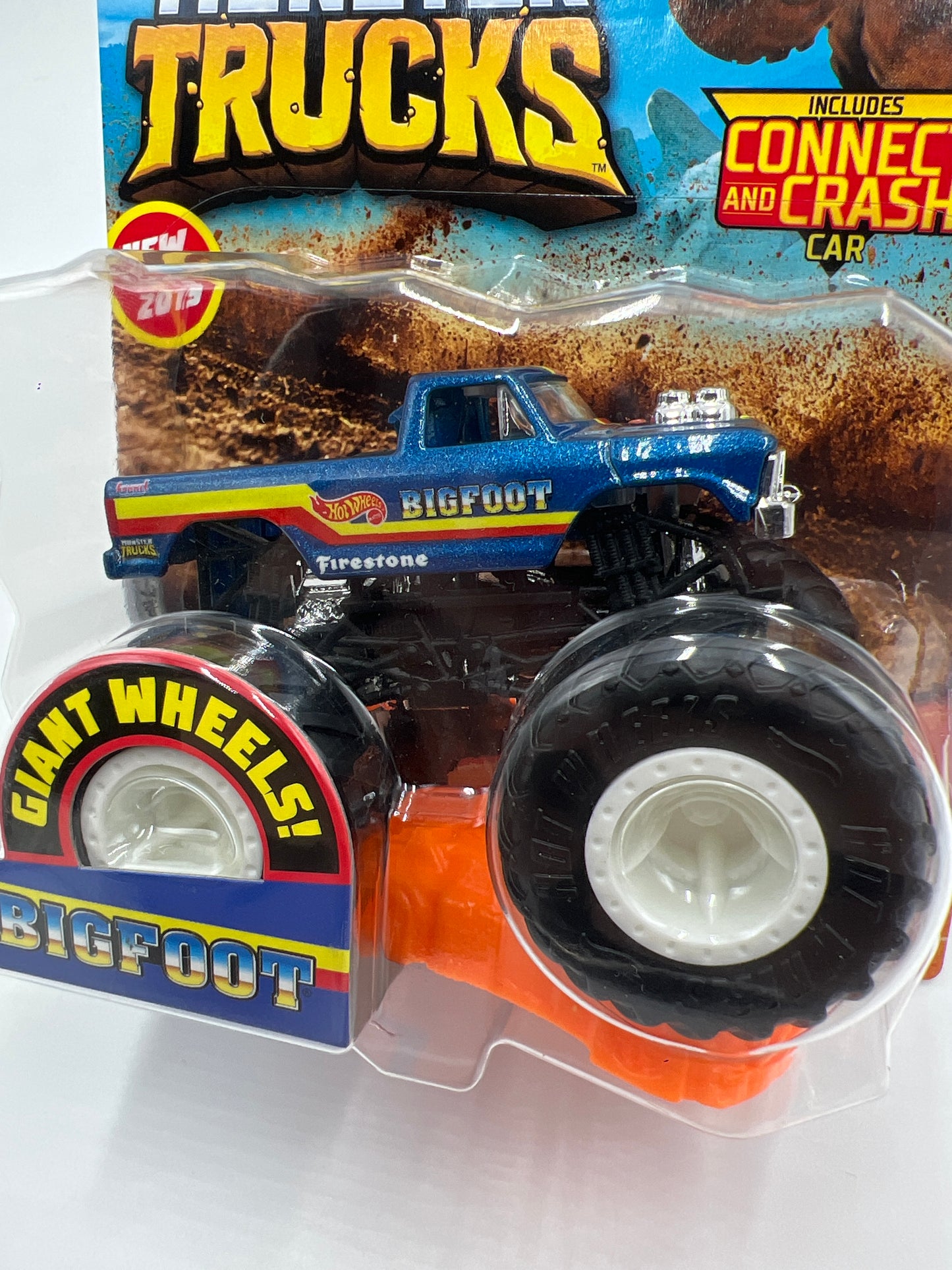 2019 Hot Wheels Monster Trucks Bigfoot 125F