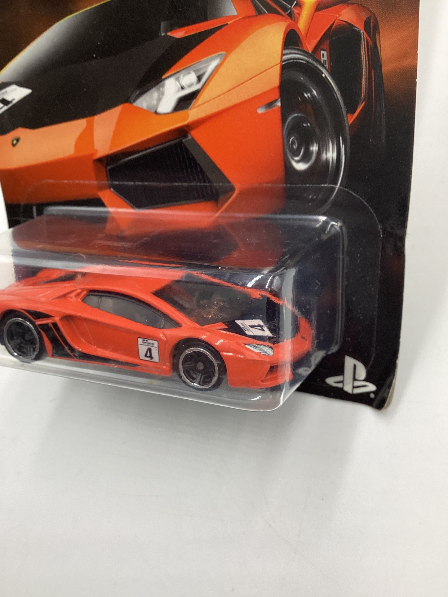 Hot Wheels Gran Turismo #8 Lamborghini Aventador LP 700-4 Orange 152C