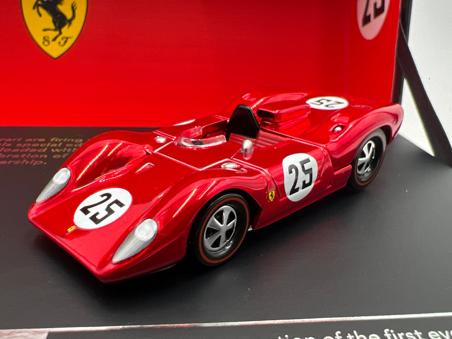 2025 Hot Wheels RLC Ferrari Heritage Set Ferrari 499P Modificata & Ferrari 312 P Spectraflame Red