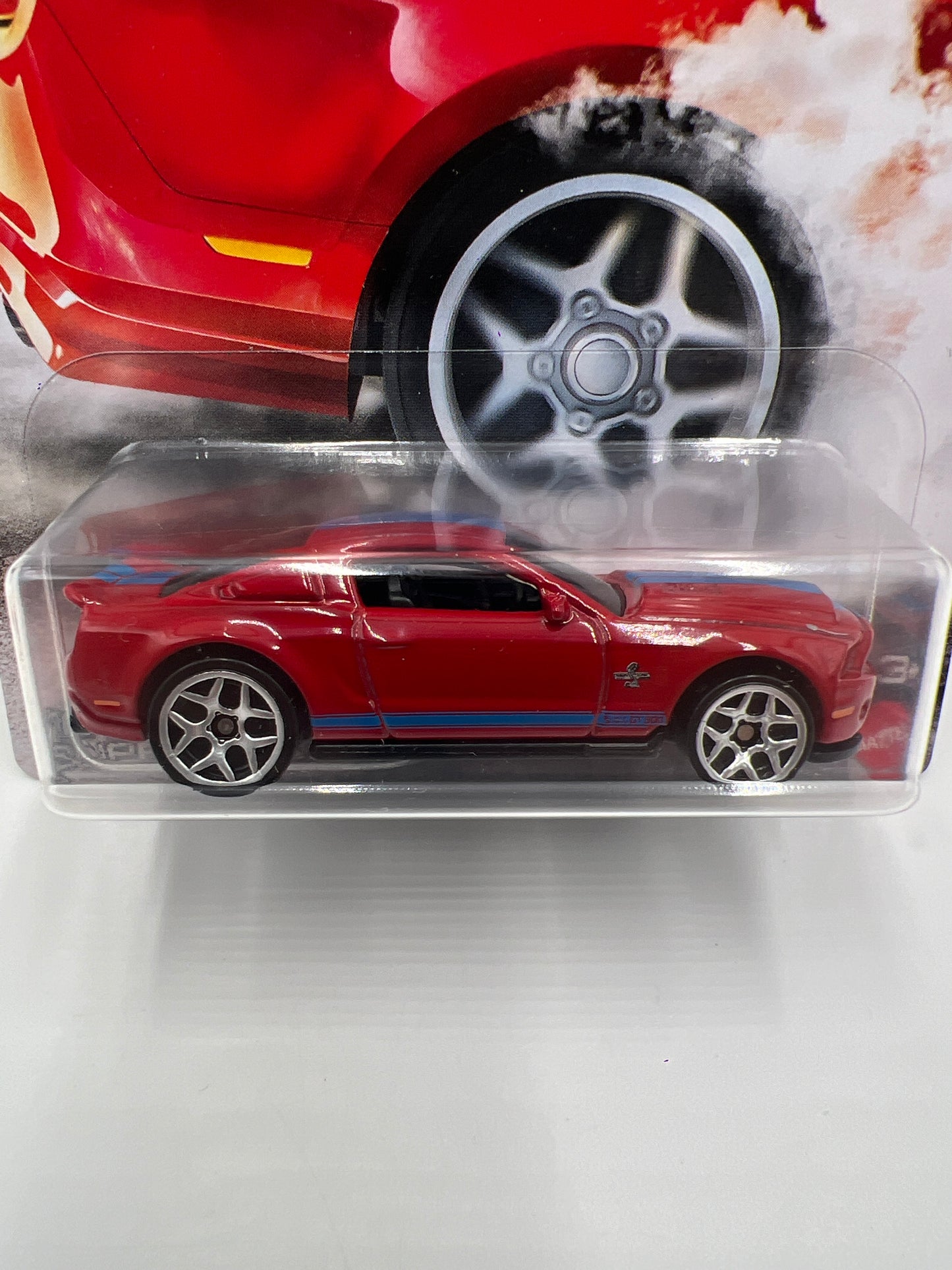 Hot Wheels Factory 500 HP #3 10 Shelby GT500 Super Snake Red 151E