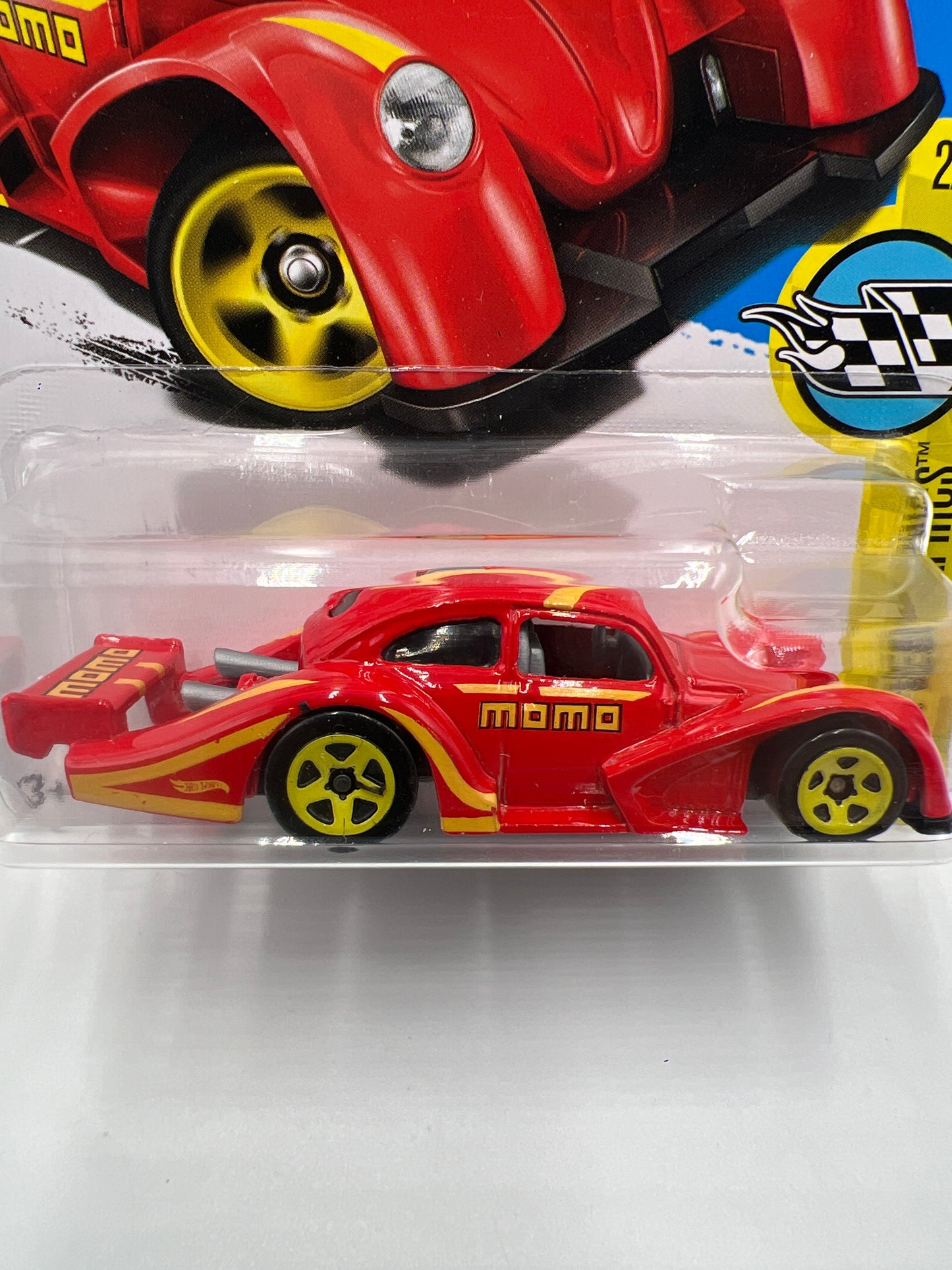 2017 Hot Wheels Speed Graphics #56 Volkswagen Kafer Racer Momo Red 96E