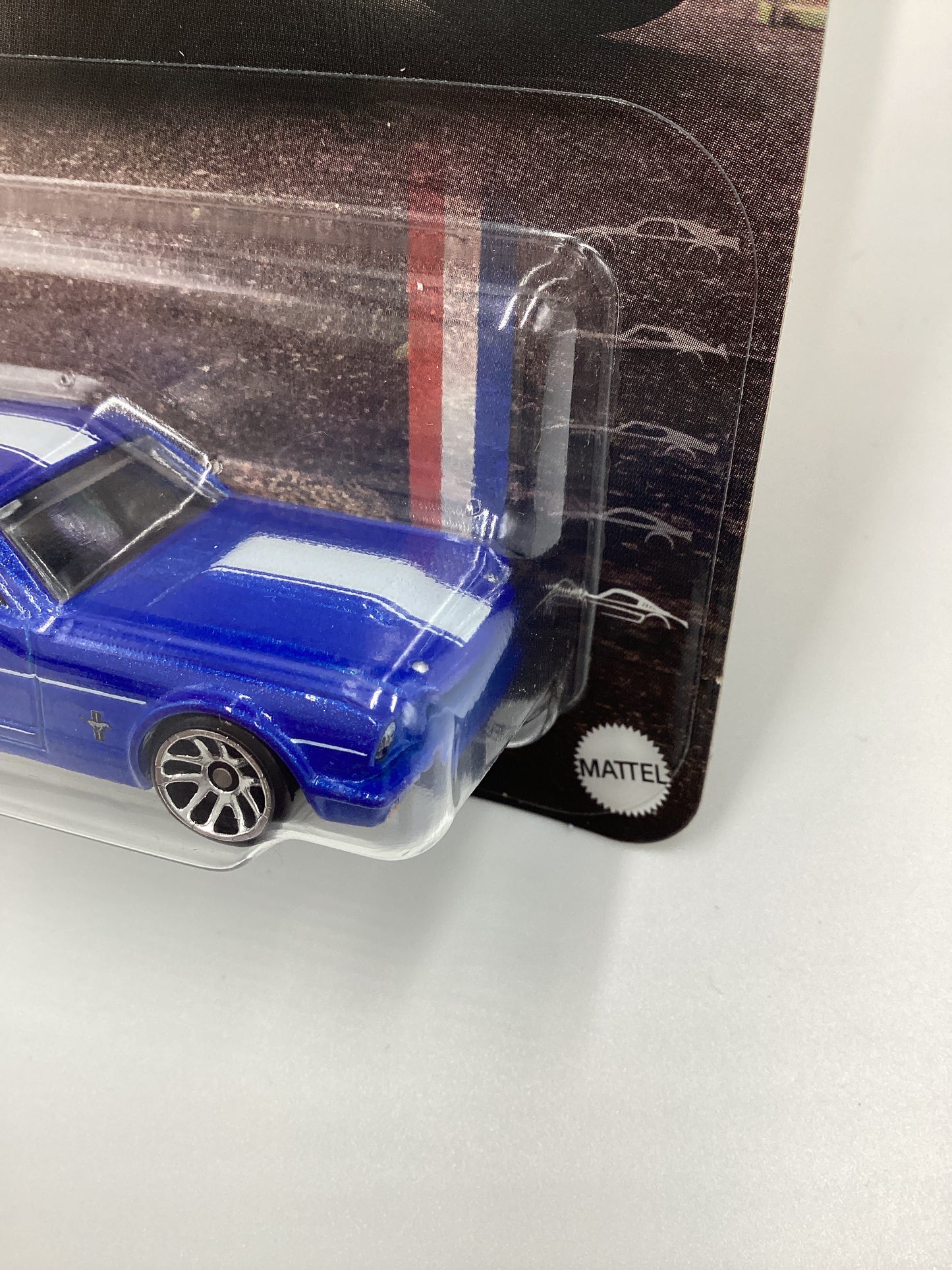2024 Hot Wheels Silver Series 60 Years Mustang #5 65 Ford Mustang 2+2 Fastback Blue 151E