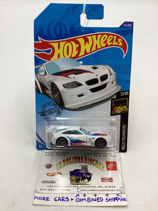 2020 Hot Wheels #172 BMW Z4 M Motorsport White 109i