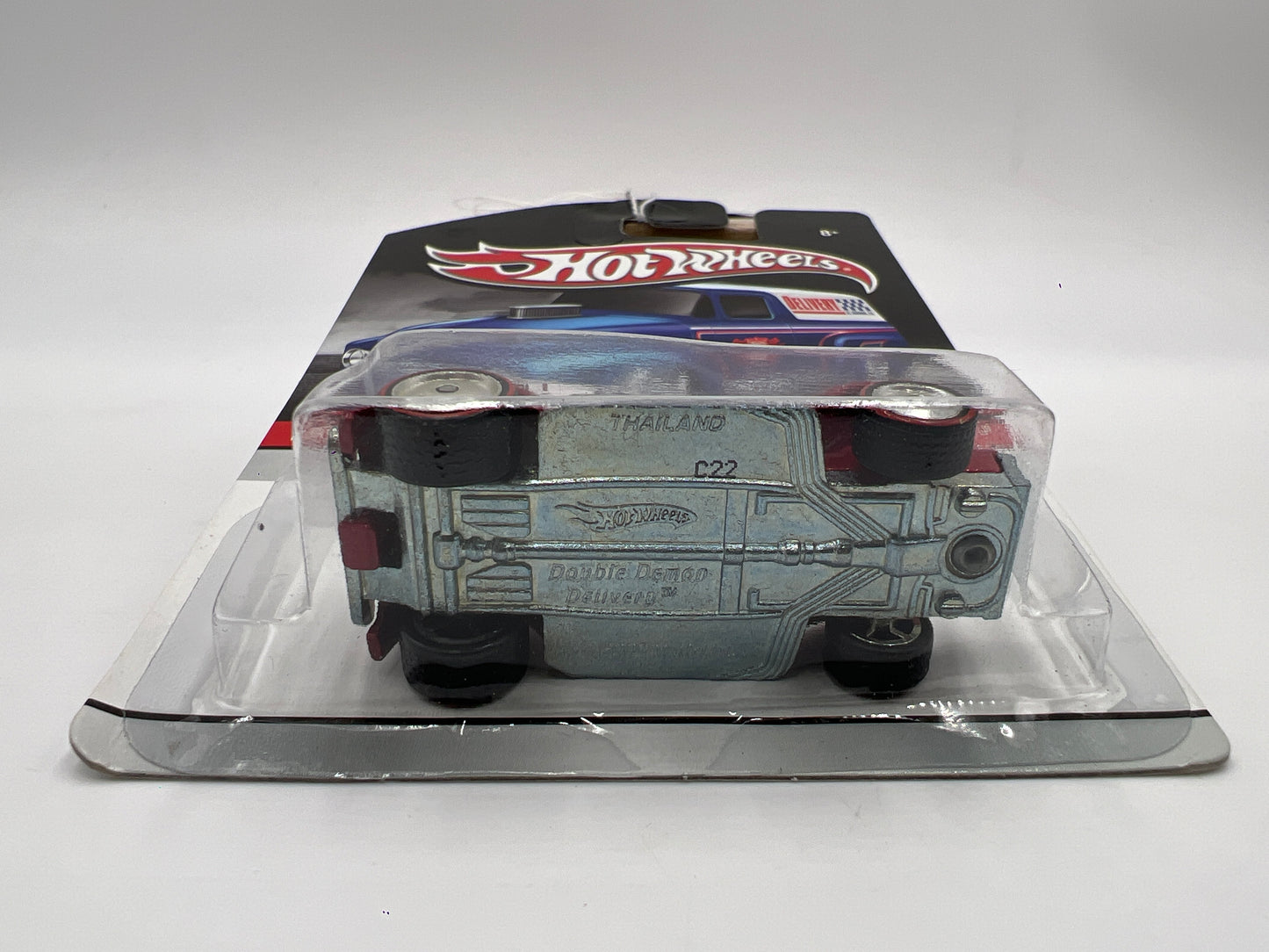 Hot Wheels Slick Rides #30 Double Demon Delivery Kendall Motor Oil Red 243G